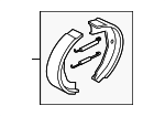 JLM2209 - Brakes: Park Brake Shoes for Jaguar Image