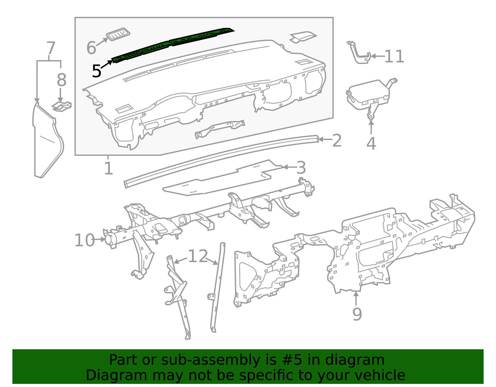 2014-2019 Toyota Corolla Windshield Defroster Nozzle 55981-02300-C0 ...