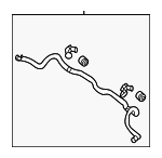 548102G000 - Suspension: Stabilizer Bar for Kia: Optima, Rondo Image