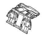 4N0813511H - Body: Partition Panel for Audi Image