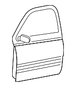 55277474AB - : Front Door, Right for Mopar Image