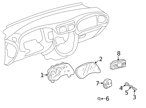 Controls for 2006 Isuzu Ascender #0