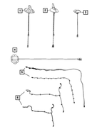 68148257AD - Electrical: Jumper Cable for Ram: 1500, 1500 Classic, 2500, 3500 Image