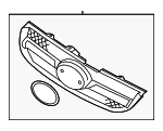 863501F500 - : Grille Assembly for Kia Image