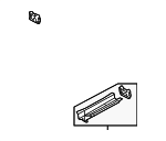 GSY35481X - Body: Rear Rail for Mazda Image