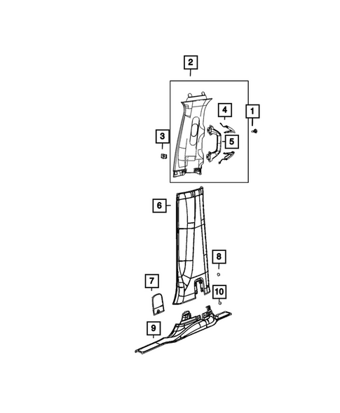 Panels - Moldings - Scuff Plates, Pillar, Cowl, 1/4 Panel Trim and Cargo Covers for 2026 Ram 1500 #1