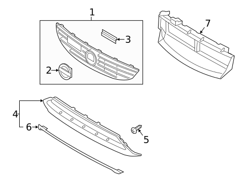 Grille & Components for 2017 Volvo S60 Cross Country #0