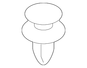 8V3827717 - Body: Spoiler Clip for Audi Image