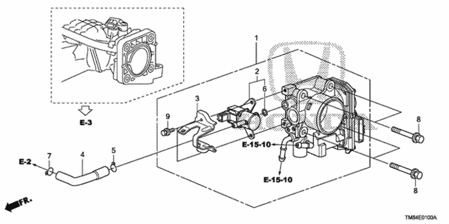 Throttle Body for 2011 Honda Insight #0