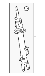 4851080869 - : Strut for Lexus: LS500, LS500h Image