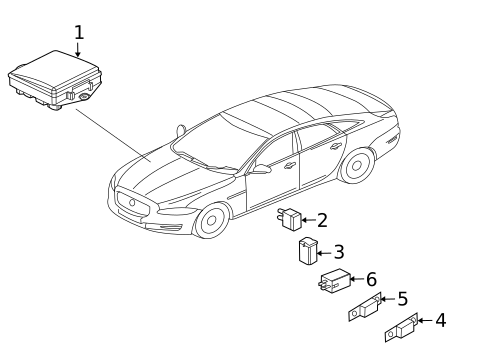 Fuse & Relay for 2018 Jaguar XJR575 #0