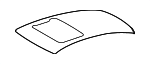 6311153220 - Body: Roof Panel for Lexus: IS300, IS350, IS500 Image