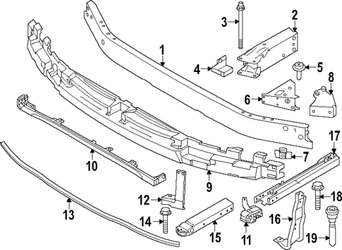 Bumper & Components - Front for 2024 BMW X1 #3