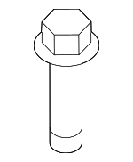 1121N6021 - Body: Cowl Panel Bolt for Nissan Image