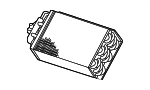 64518398840 - HVAC: Evaporator for BMW: Z3, Z8 Image