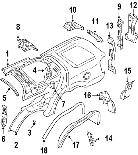 Inner Structure for 2002 Isuzu Rodeo #0