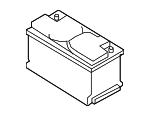61216806755 - Electrical: Battery for BMW: 228i, 228i xDrive, 230i, 230i xDrive, 320i, 320i xDrive, 325i, 325xi, 328d, 328d xDrive, 328i, 328i GT xDrive, 328i xDrive, 330e, 330e xDrive, 330i, 330i GT xDrive, 330i xDrive, 330xi, 335i GT xDrive, 340i, 340i GT xDrive, 340i xDrive, 428i, 428i Gran Coupe, 428i xDrive, 428i xDrive Gran Coupe, 430i, 430i Gran Coupe, 430i xDrive, 430i xDrive Gran Coupe, 435i, 435i Gran Coupe, 435i xDrive, 435i xDrive Gran Coupe, 440i, 440i Gran Coupe, 440i xDrive, 440i xDrive Gran Coupe, 530e, 530e xDrive, 530i, 530i xDrive, 540d xDrive, 540i, 540i xDrive, 640i Gran Coupe, 640i xDrive Gran Coupe, 640i xDrive Gran Turismo, 645Ci, 650i, 650i Gran Coupe, 650i xDrive Gran Coupe, 740e xDrive, 740i, 740i xDrive, 745e xDrive, 745i, 745Li, 750i, 750i xDrive, 750Li, 760i, 760Li, 840i, 840i Gran Coupe, 840i xDrive, 840i xDrive Gran Coupe, Alpina B6 xDrive Gran Coupe, Alpina B7, Alpina XB7, M2, M235i, M235i xDrive, M240i, M240i xDrive, M3, M340i, M340i xDrive, M440i, M440i Gran Coupe, M440i xDrive, M440i xDrive Gran Coupe, M5, M550i xDrive, M6, M6 Gran Coupe, M760i xDrive, M8, M8 Gran Coupe, M850i xDrive, M850i xDrive Gran Coupe, X3, X4, X5, X6, X7, Z4 Image