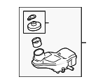 4722012200 - : Brake Master Cylinder Reservoir for Scion: xB Image