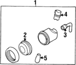 8972071920 - : Park Lamp Assembly for Isuzu Image