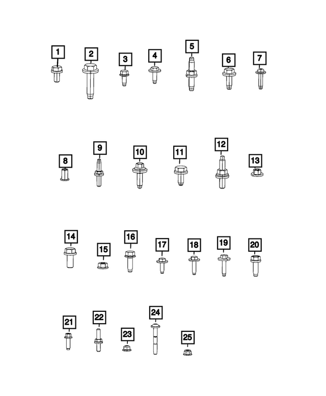6101968 - Electrical: Hex Nut And Washer for Mopar Image