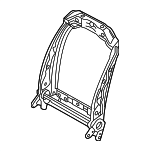 87154W050P - : Seat Back Frame for Mitsubishi: Outlander, Outlander PHEV Image