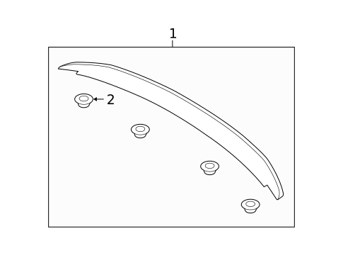 Spoiler for 2013 Ford Mustang #0