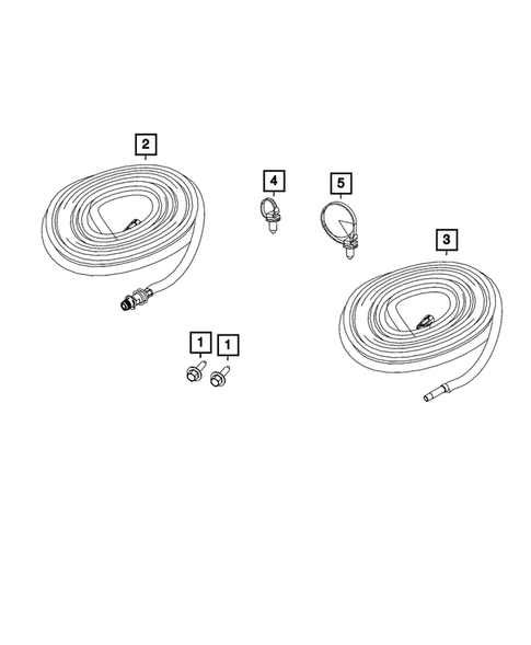 Wiring, Headlamp to Dash for 2024 Ram 3500 #9