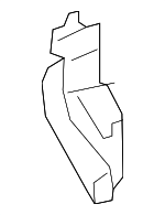 2048853537 - Body: Energy Absorber for Mercedes-Benz: C 300, C 350 Image image