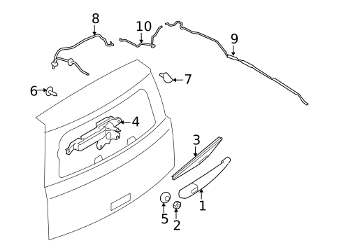 Wipers for 2012 Ford Flex #1