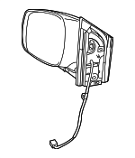 1JG691XRAB - Body: Mirror Assembly for Chrysler: Town &amp; Country | Dodge: Grand Caravan | Ram: C/V Image