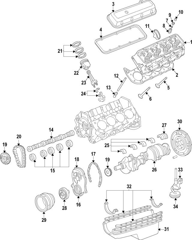 3947880 - Engine: Valve Keeper for GM Image