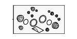 44790E110 - Brakes: Seal Kit for Toyota Image