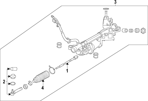 Steering Gear & Linkage for 2024 Subaru WRX #1
