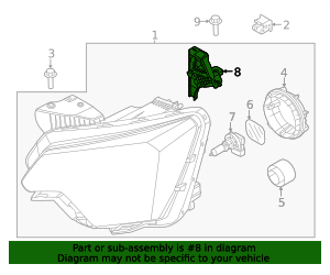 92152-AT000 - Inner Bracket 2023-2025 Kia | Kia.Parts Store