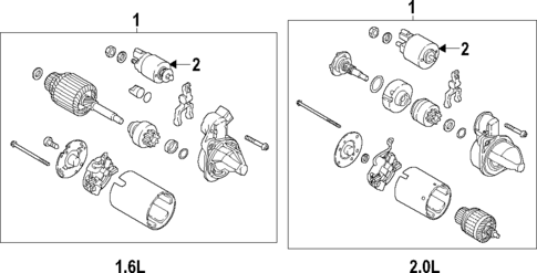 Starter for 2023 Kia Seltos #0