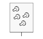 97063119900 - : 2010-2018 Porsche - Control Module Screw for Porsche: Cayenne, Panamera Image