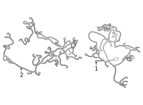 Wiring Harness for 2022 Volvo C40 Recharge #1