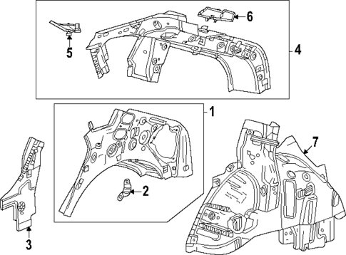 Inner Structure for 2025 Cadillac OPTIQ #0