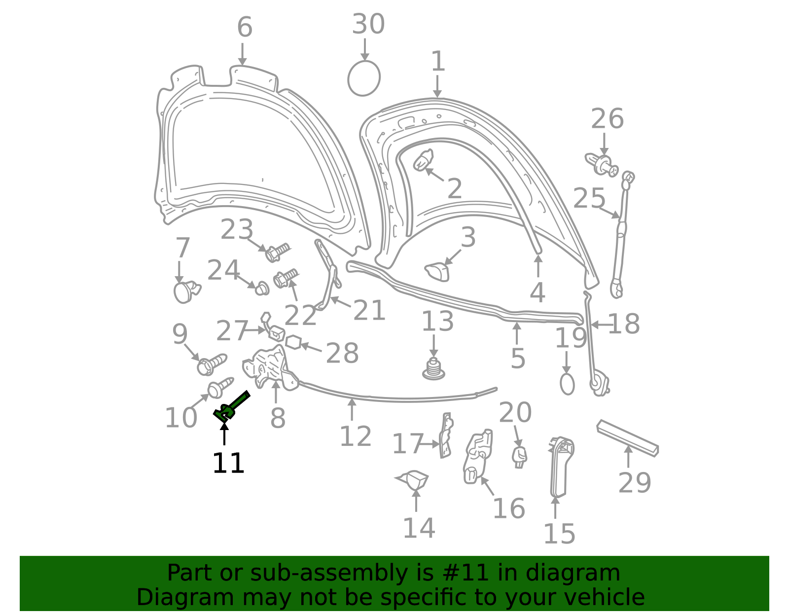1C0-823-593-D-01C - Release Lever OEM VW Parts Haus