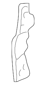 1C0823574A - Body: Release Handle Side Bracket for Volkswagen: Beetle Image