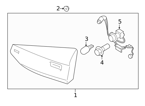 Backup Lamps for 2017 Ford Fusion #0