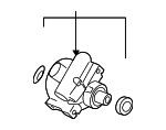 19433016 - Steering: Power Steering Pump for Chevrolet: Malibu | Pontiac: G6 | Saturn: Aura Image