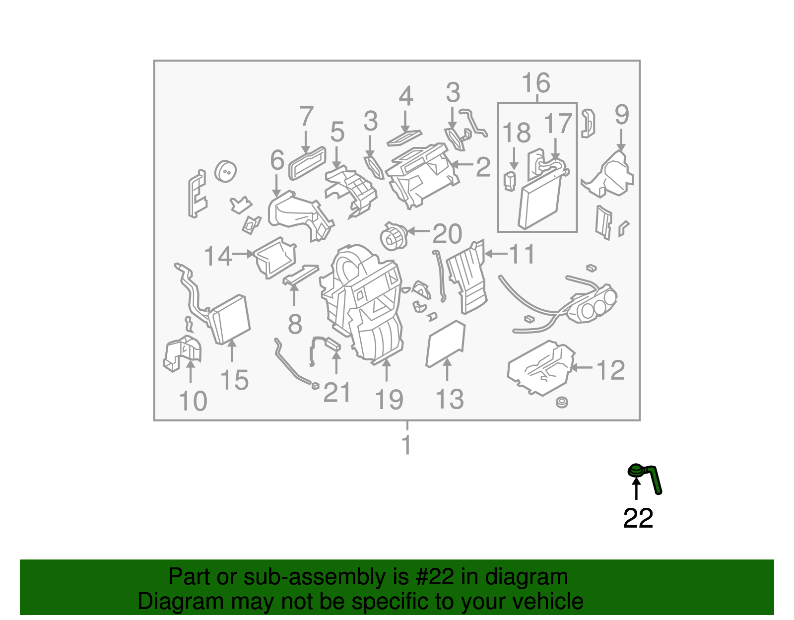 Drain Hose - Nissan (92590-ED002)