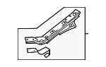 1Q0809146A - Body: Upper Outer Rail for Volkswagen Image