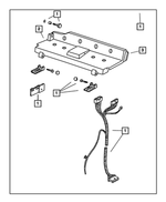 82204808 - Mopar Accessories - Component Parts: Sub Woofer Speaker Kit for Mopar Image