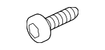 N10457101 - Body: Upper Center Pillar Trim Screw for Audi Image