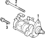 5862068920 - Electrical: Starter Mount Bolt for Isuzu Image