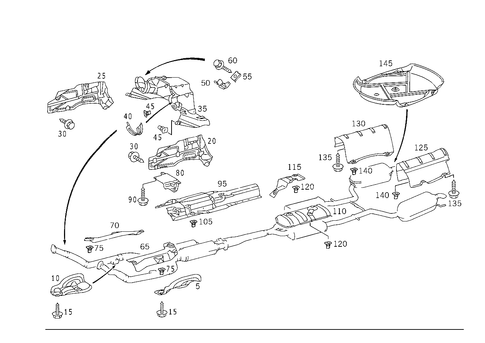 Screening Plates for 2001 Mercedes-Benz S430 #0