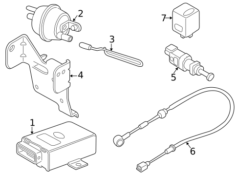 Cruise Control System for 1996 Land Rover Range Rover #0
