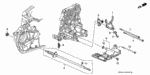 24282634000 - Transmission - Automatic: BOLT, SHAFT FORK SETTING for Honda Image